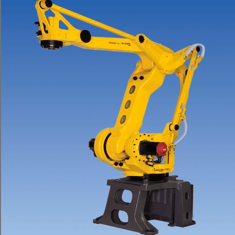 FANUC M-410iC Industrial Robot Arm With Hollow Arm IR Vision Payload 110Kg For Palletizing Robot