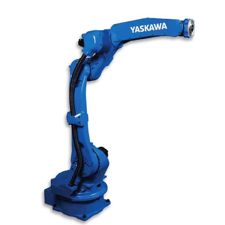 YASKAWA MOTOMAN GP25 Robot Payload 25kg/Reach 1735mm Die-Cast, Dispensing, Material Cutting Trimming 6 Axis Industrial Robot With YRC1000 Controller